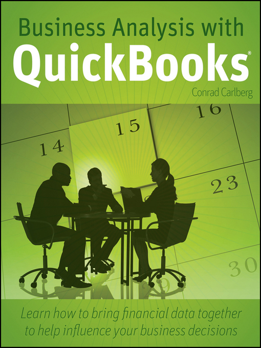 Title details for Business Analysis with QuickBooks by Conrad Carlberg - Available